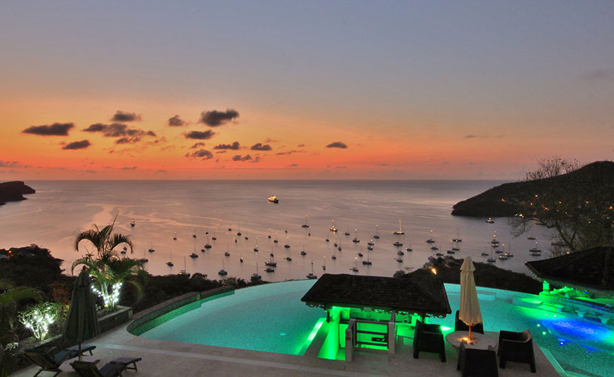 Infinity Pool & Caribbean Sea Gallery | Tropical Hideaway Bequia