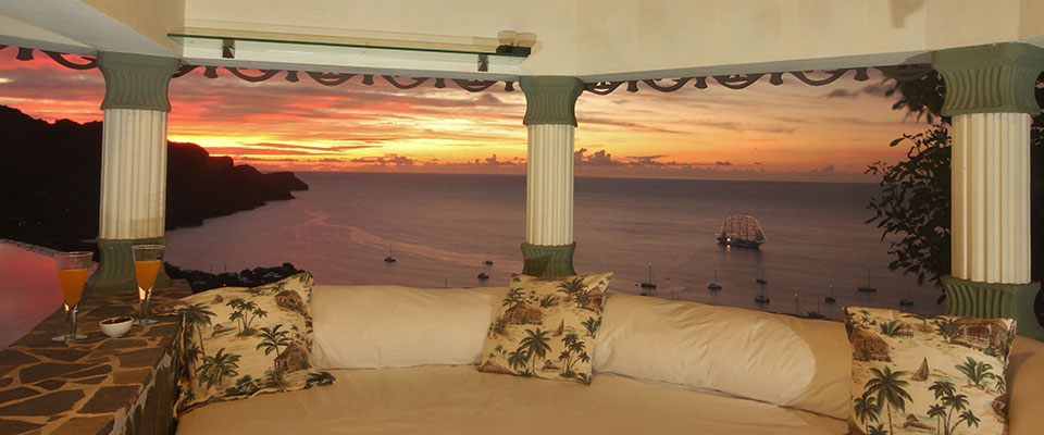 View of Penthouse Suite | Tropical Hideaway Bequia